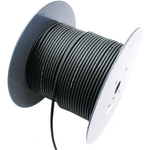 W2515 - 1c. 18awg insulated Hookup, Black (price per roll - 328 feet)