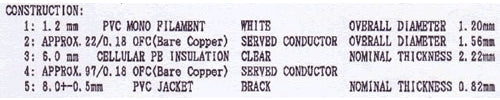 W2497 - 1c. Interconnect (price per roll - 164 feet)