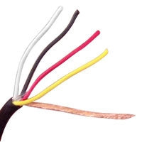 W2739 - 4c. 33awg Micro Mini, Black (price per spool - 1000 feet)