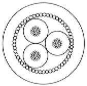 W2754 - 3c. 34awg Micro Mini (price per spool - 1000 feet)