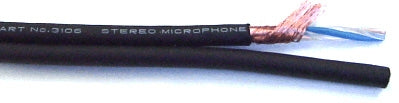 W3106 - 2c. 24awg Bal Line Stereo Mic (price per roll - 328 feet)