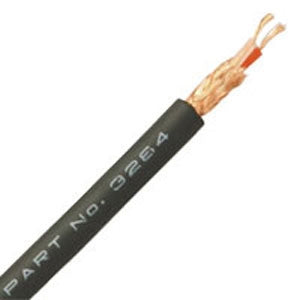W3284 - Polar Flex Microphone Extreme Temperature, Black (price per roll - 328 feet)