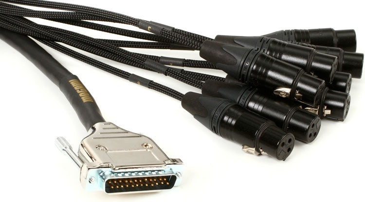 Gold DB25 - XLRF 10'