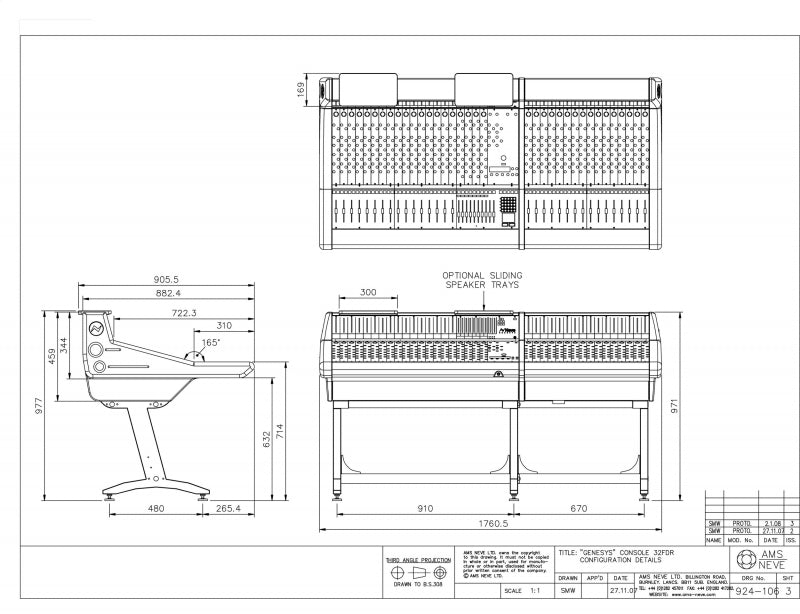 Genesys G64 Base Console - 64 Input, 32 Fader