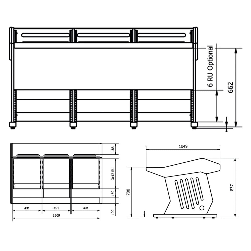 Maestro 36 - Oak Black