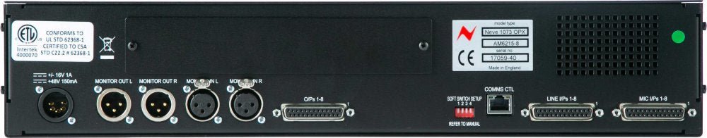 1073OPX Dante/USB Digital Option Card
