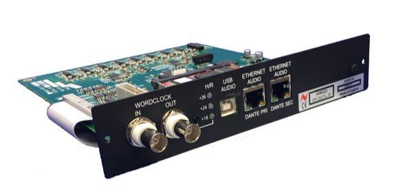 1073OPX Dante/USB Digital Option Card