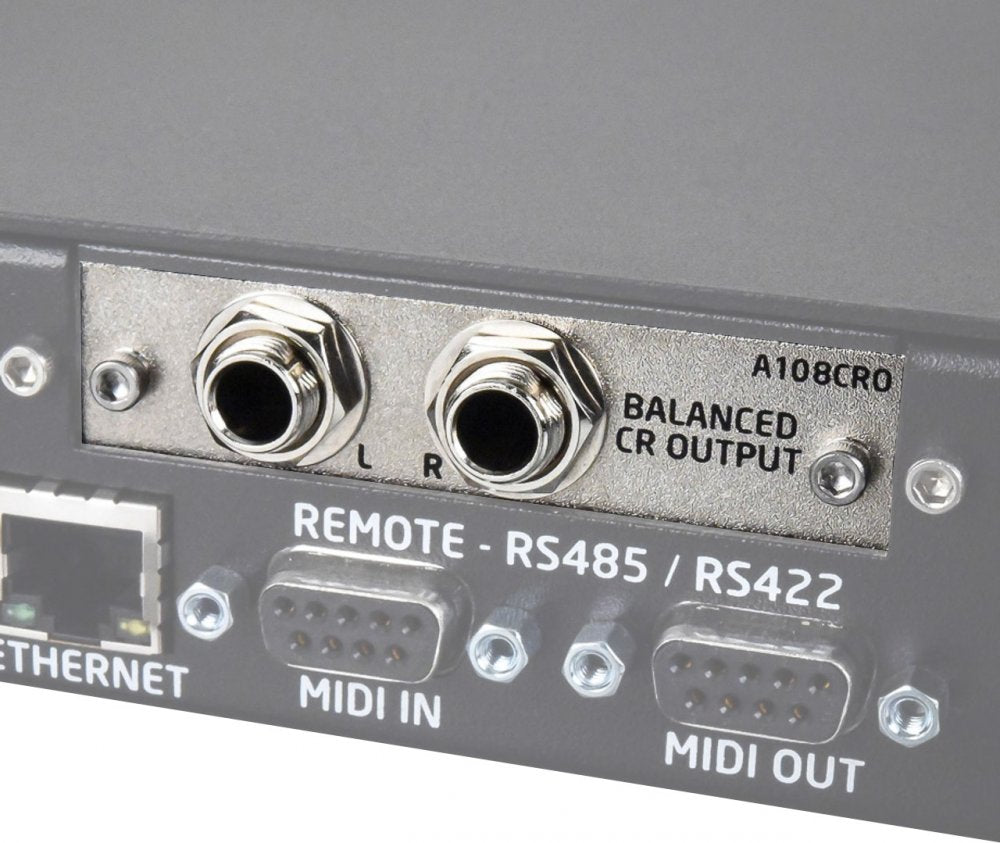 m108 CR output option (upgrade)