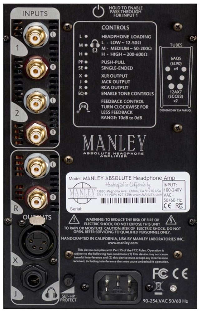 Absolute Headphone Amplifier - Black
