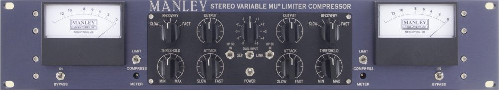 Variable MU Mastering with T-Bar Modification Option