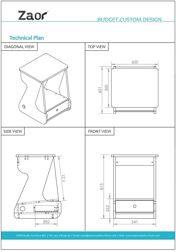 Miza Rack 12 MKII - Anniversary Edition Black
