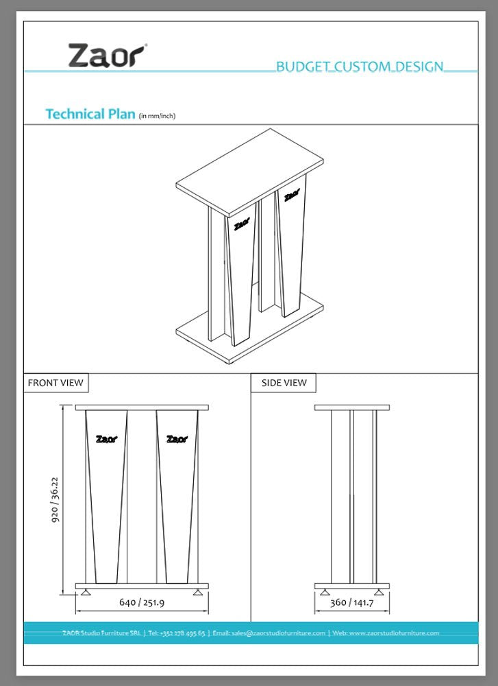 Croce Stand Duo 36 - Black Black
