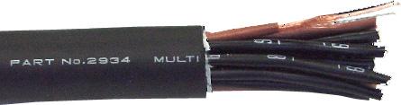 W2936 - 24pr. EZ/ID Multipair Snake Cable (price per roll - 328 feet)