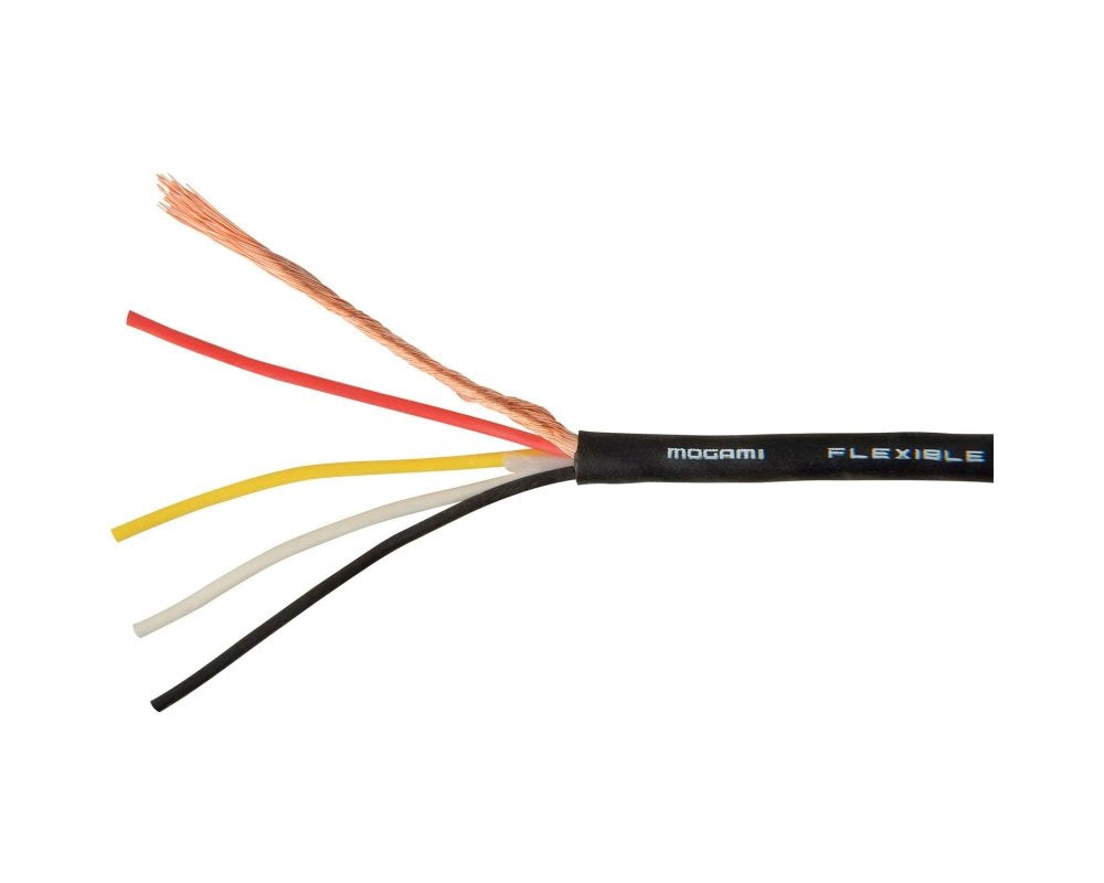 W2893 - 4c. 26awg Mini Quad Mic Cable (price per spool - 656 feet)