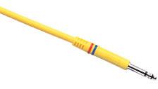 TT Bantam Patchcord - 72in Yellow