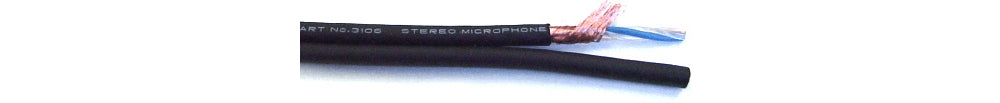 W3106 - 2c. 24awg Bal Line Stereo Mic (price per foot)