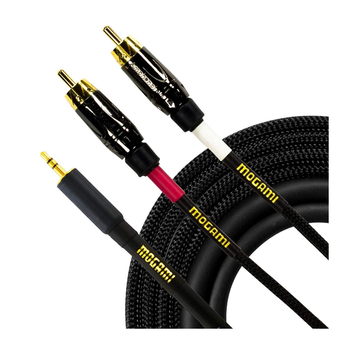 GOLD 3.5 2 RCA 15 MOGAMI product photo white background product photo white background