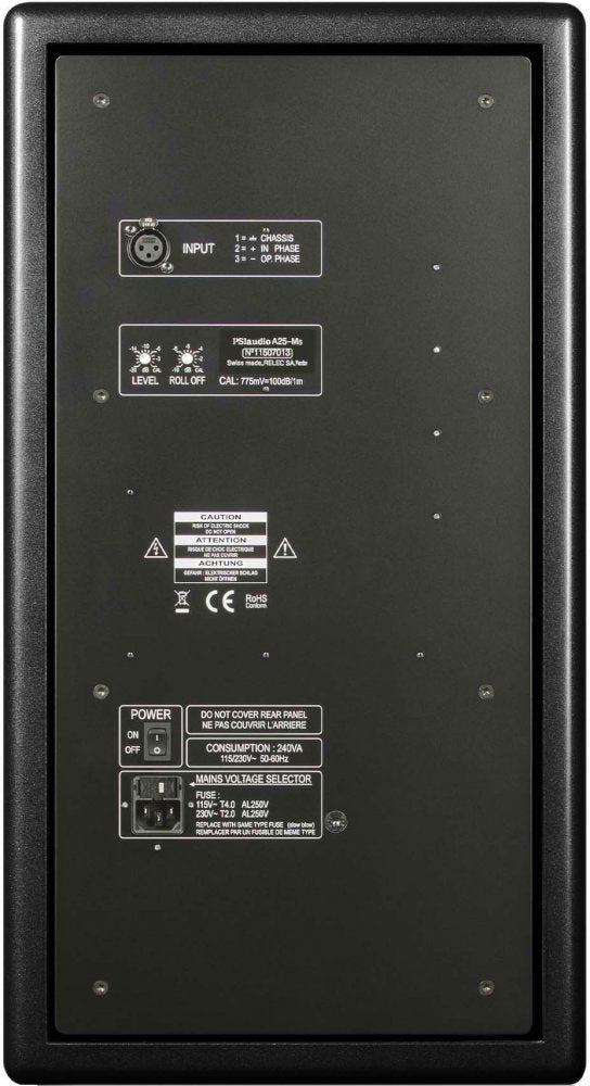 A25M - Black - Angle