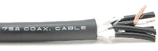 W3156 - Câble coaxial RVB+V 3c. 75 ohms pour longue distance