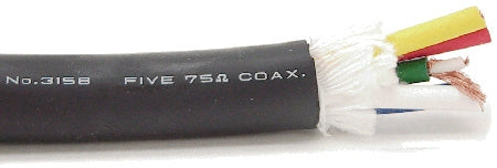W3158 - 5c. 75ohm RGB+V+H Coaxial for Short Run - Main