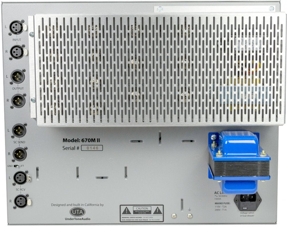 UnFairchild 670M II - Rear