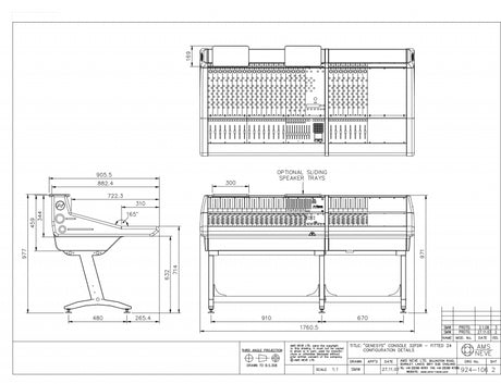 Genesys G48 Base Console - 48 Input, 24 Fader - Packaging