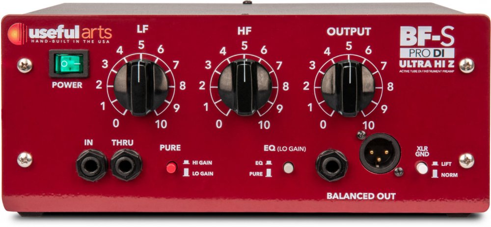 BF-S Pro DI - Tube Instrument Preamp/DI - Main
