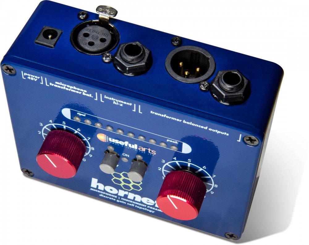 Hornet Mic Preamp/DI - Angle