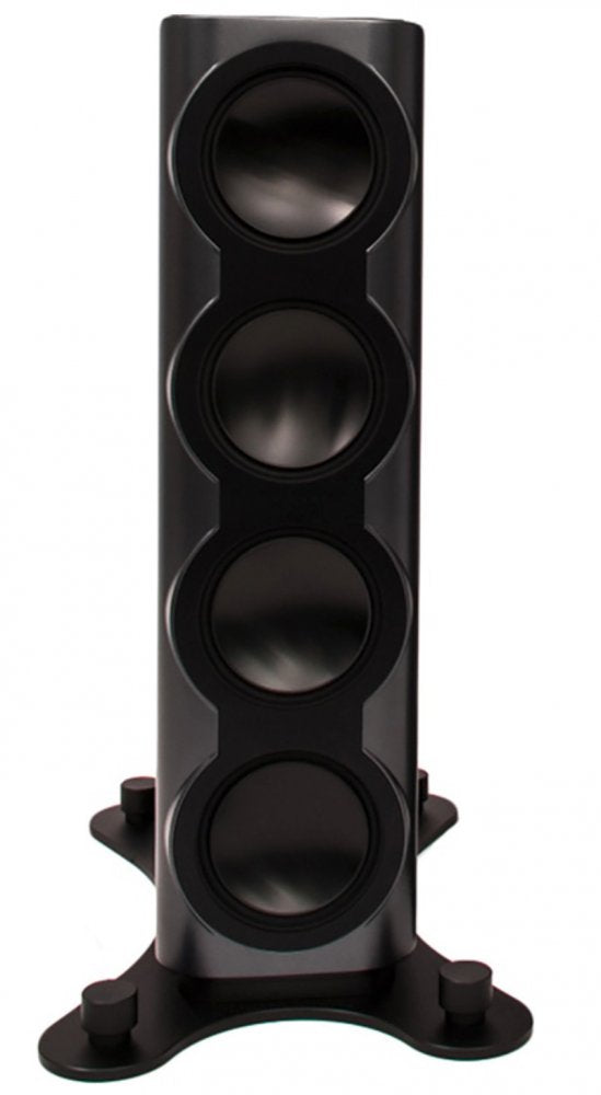 Kii BXT Single Speakermodule Pro - Fine Touch Dark Grey - Angle