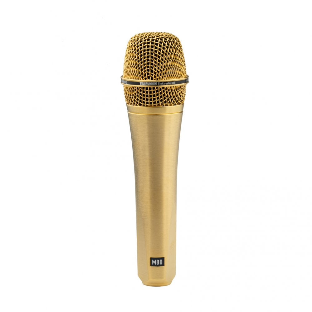 TELEFUNKEN M80 Satin Gold - detail shot