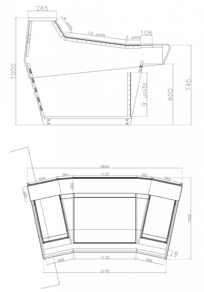 Matrix Angled - Oak