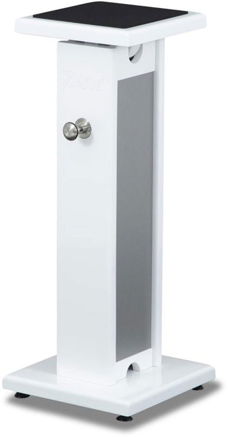 Monitor Stand - White Gloss Grey - Rear