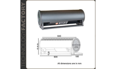 PSI Audio AVAA C214 Mounting Feet Black - Angle