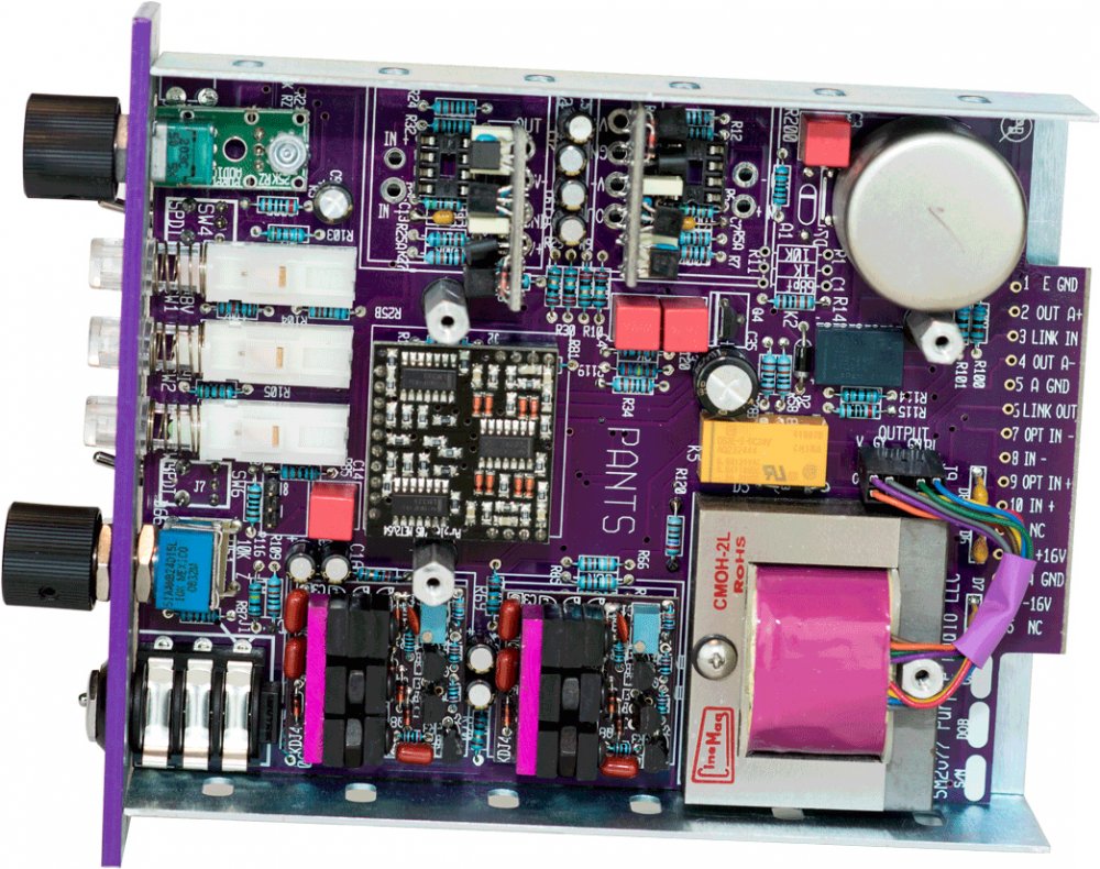 Pants Mic Preamp - Rear