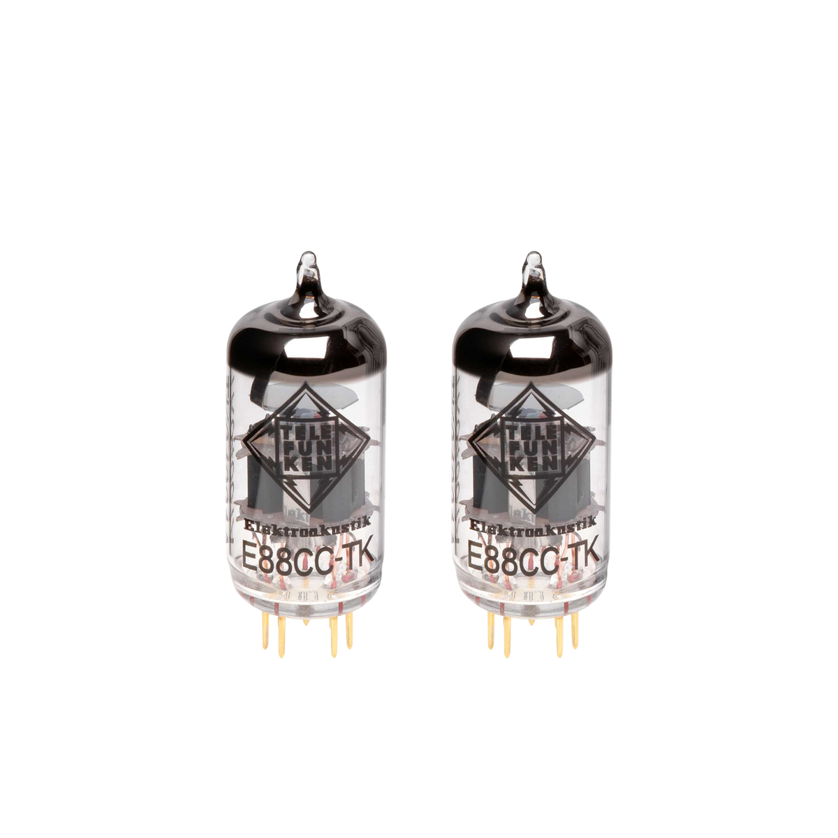 E88CC-TK Vacuum Tube, Matched Pair, Balanced Triodes