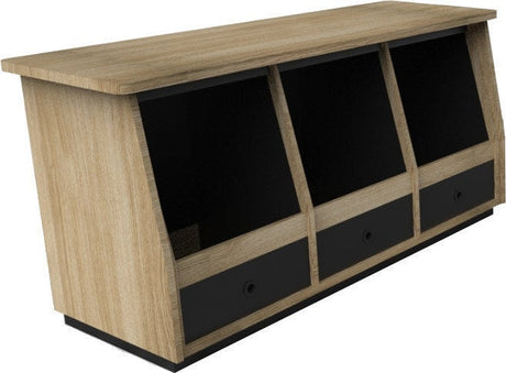 Zaor Rackspace Three - Oak - Main